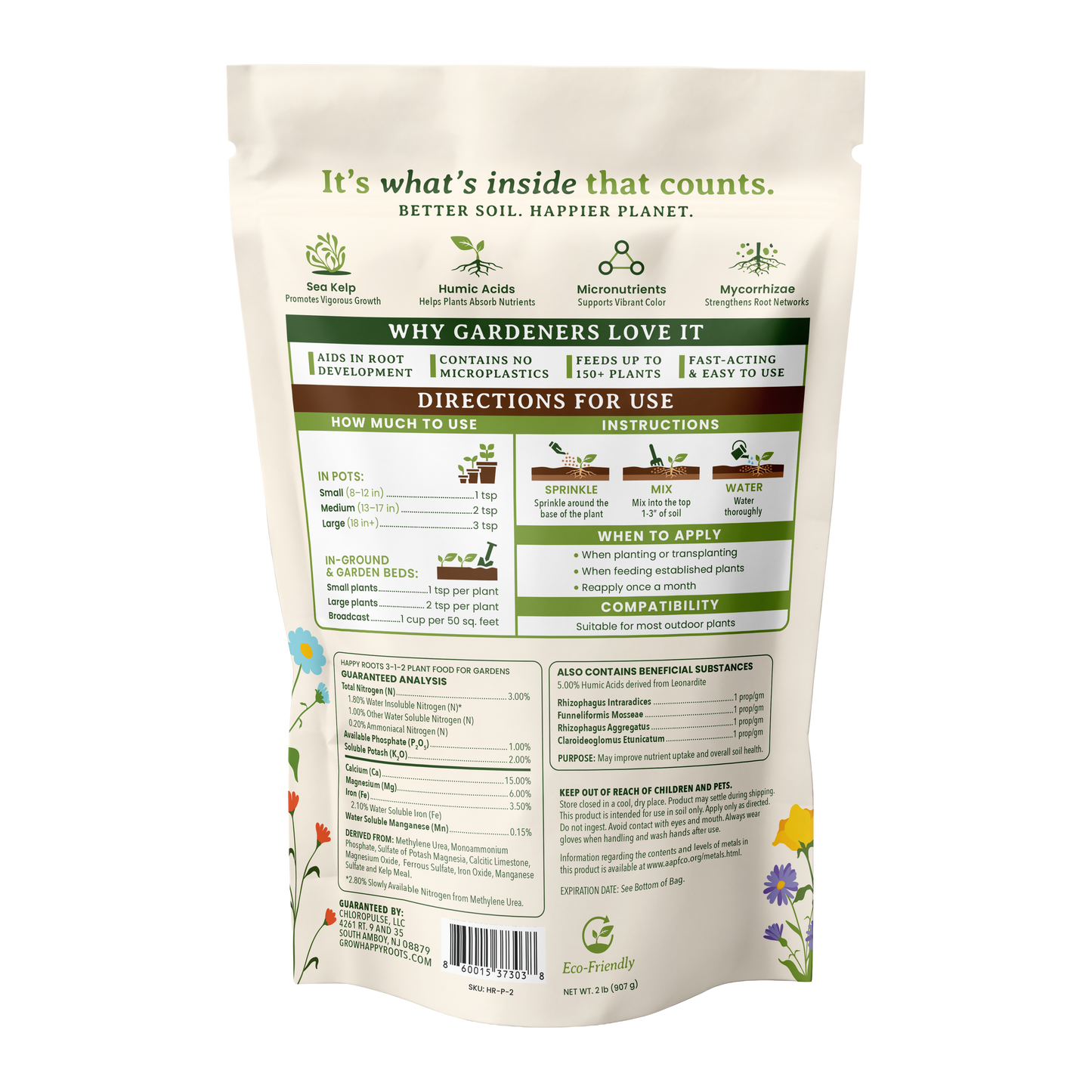 HAPPY ROOTS™ Garden Fertilizer
